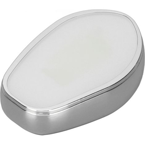 Épilateur à poils électroplaqués, indolore et réutilisable, outil d'épilation portable pour les bras, les jambes et le dos, couleur argent. (1/5)