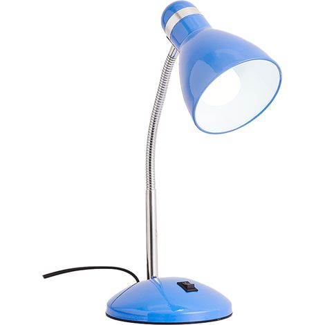 Lampe De Bureau - Col Flexible - Interrupteur Marche Arrêt - Pour Étude Bureau Chevet - 1 Pièce (1/5)