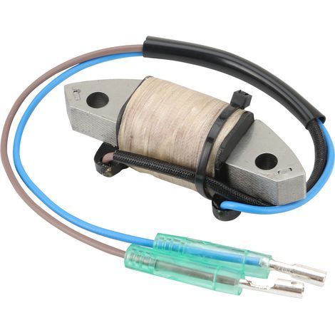 Compatible with Yamaha 20HP and 25HP outboard motor stator coil assembly, original part numbers 6L2-85520-10 and 6L2-85520-11. (1/4)