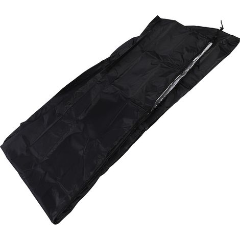Housse parasol terrasse toile Oxford imperméable anti-décoloration extérieur parasol déporté mât latéral 30x81x45cm / 11.8x31.9x17.7in (1/5)