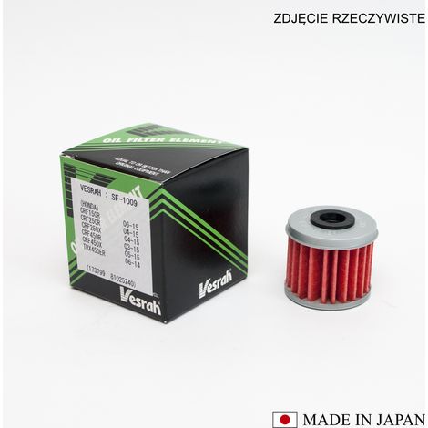 FILTRO DE ACEITE VESRAH HF116 (FABRICADO EN JAPÓN)