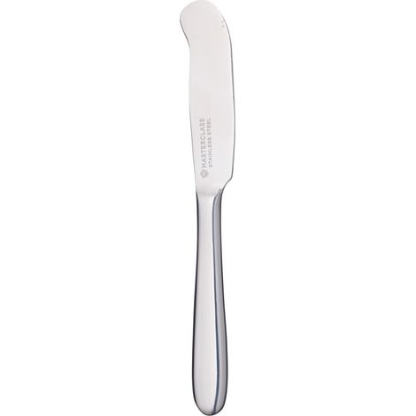 KitchenCraft Masterclass Buttermesser of Edelstahl, 16,x 2x 0,5 cm - Versilbert