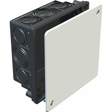 OBO Bettermann 2003130 caja de derivación negra 200x200x65 mm