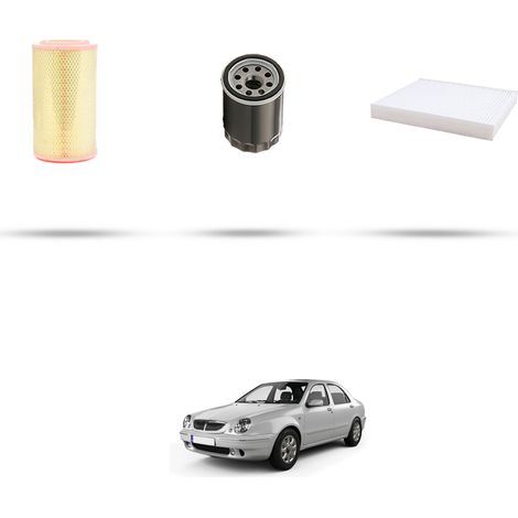 Kit tagliando 3 filtri compatibile con Lancia Lybra 1.6 16V 76kw dal 1999 (1/5)