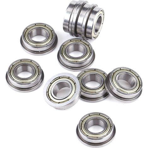 10 doppelt abgedichtete Flanschkugellager aus Stahl F688ZZ, 8165 mm, für Motor