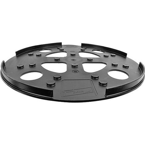 DEHN 102060 - PLACA DE CUBIERTA DIAM TRE 270 MM PVC NEGRO