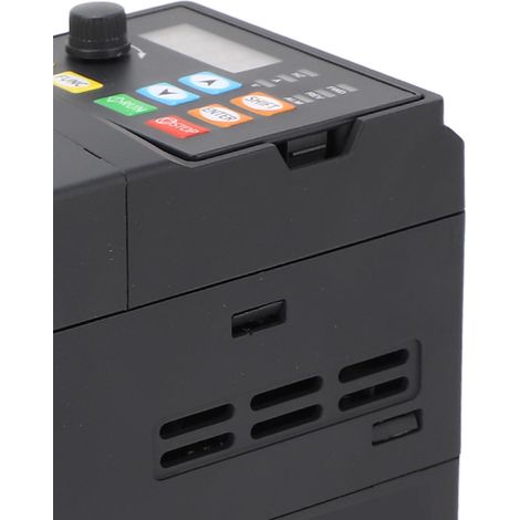 Convertisseur de fréquence monophasé compact de 2,2 kW, variateur de vitesse pour moteur à une entrée et trois sorties, universel 220-240 V (1/5)
