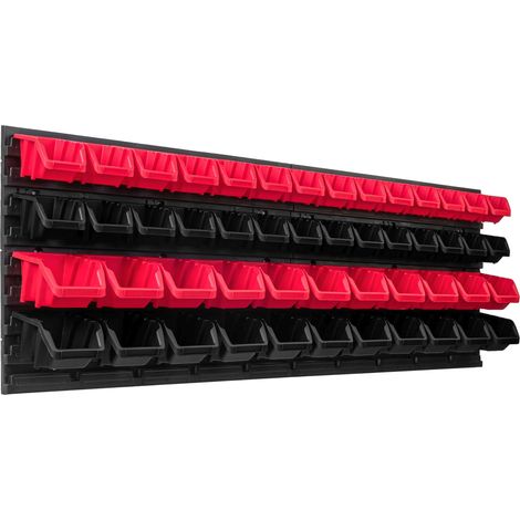 Pannello portautensili 115 x 39 cm, mensola da parete per garage. (1/5)