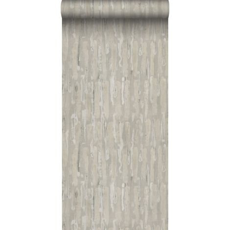 papier peint imitation bois beige - Sanders & Sanders (1/4)