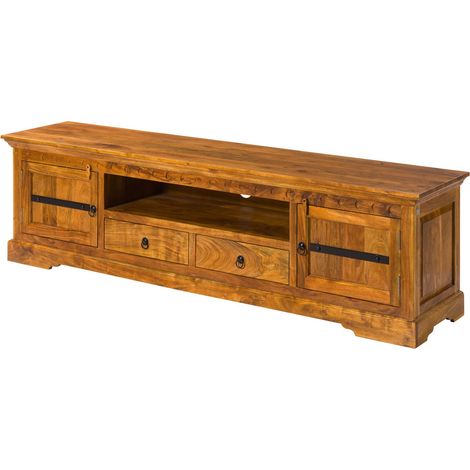 TV-Board Akazie 200x45x55 honig lackiert OXFORD 0326