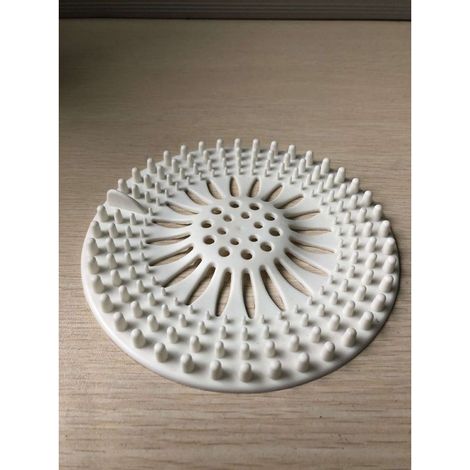 Tapis de drainage de sol pour évier, 1 pièce, couvercle de drainage de sol en silicone pour éviter le colmatage, filtre anti-colmatage pour sortie de vidange de salle de bain et de cuisine, fi