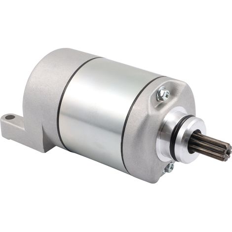 Starter motor with 9-speed gearbox for HONDA CB250, CBX250 and XR250 (2001–2009). Motorcycle model year. Direct from the manufacturer: Starter motor to original specifications.