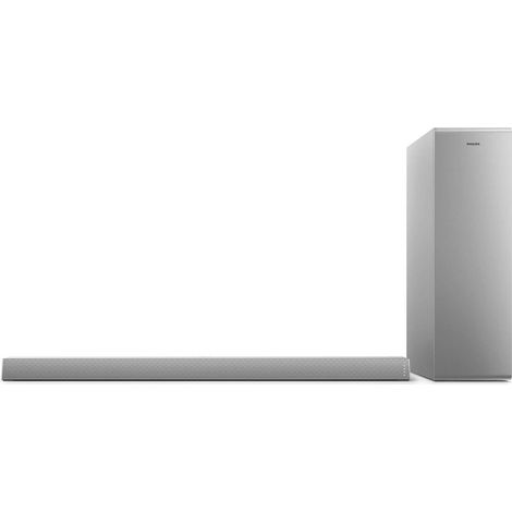 Barre de Son TV Bluetooth avec Caisson de Basse sans Fil 21 Canaux 140 W Dolby Audio Hdmi Arc Design Ultra-Fin avec Support de Fixation Murale (1/5)