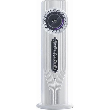 Ventilateur tour de chambre silencieux USB avec refroidissement par eau, humidificateur portable à brumisation d'eau, refroidisseur d'air de bureau A (1/5)