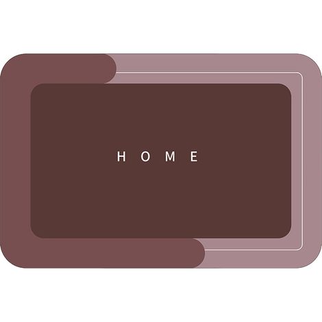 Tapis De Bain - 40 x 60 Cm - 50 x 80 Cm - 60 x 90 Cm - Épaisseur 2 5 Mm - Antidérapant - Absorbant - En Gel De Silice - Pour Salle De Bain Cuisine Entrée Balcon (1/3)