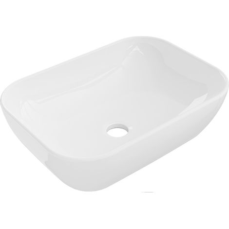 Vasque à poser Lara, blanche (1/5)