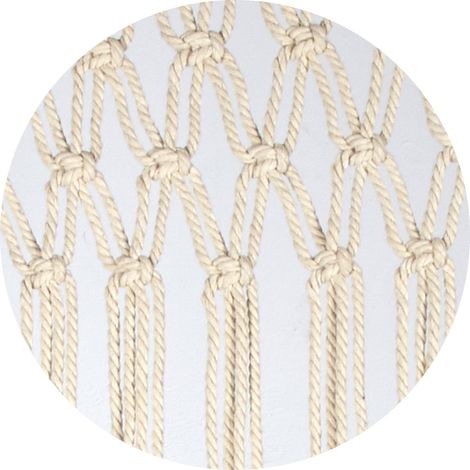 Aubry Gaspard – Rideau de porte en fil de coton naturel 200x90cm – Style bohème chic – Élégance pour intérieur moderne (1/2)