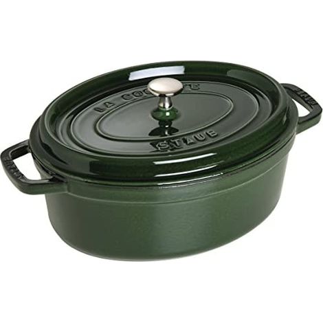 Staub Cocotte Ovalada 33 cm Basilic 6,7 L Fundición Esmaltada (1/3)