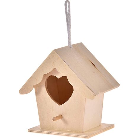 1 Nichoir,Oiseau,Jardin,Suspendu,Bois brut,Décoration,Mur,Clôture,Arbre (1/5)