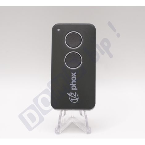 Télécommande 2 boutons 433,92 MHz – Rolling Code haute sécurité – Compatible récepteurs V2 Contrat 47 – Portée jusqu’à 100 m – V2 Electronica (1/2)