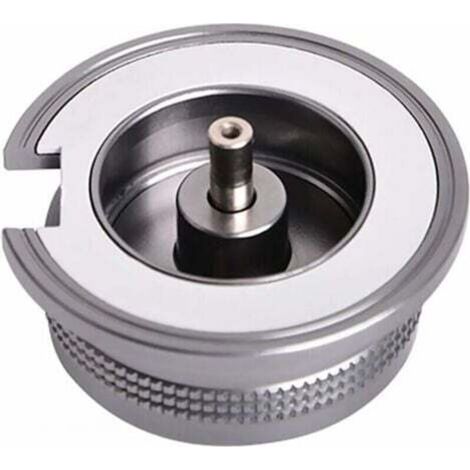 [JAMAIS UTILISÉ] Adaptateur Camping Gaz Convertor Connexion Poêle pour Canister Butane à vis gaz cartouche, Cuisinière à gaz Conversion tête Adaptateur Portable Outdoor Cuisinière Adaptateur bouteille (1/4)