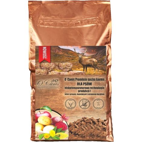 O´Canis Premium ciervo, patata, remolacha para perros 12 kg (1/2)
