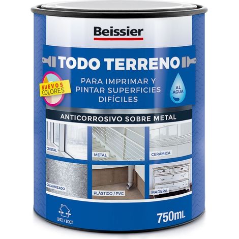 Imprimacion multiusos todo terreno al agua 750 ml negro