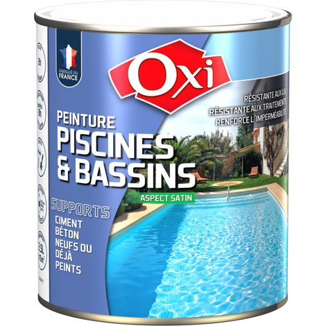 Oxi Vernice per Piscine 2,5 Litri Blu - Oxi
