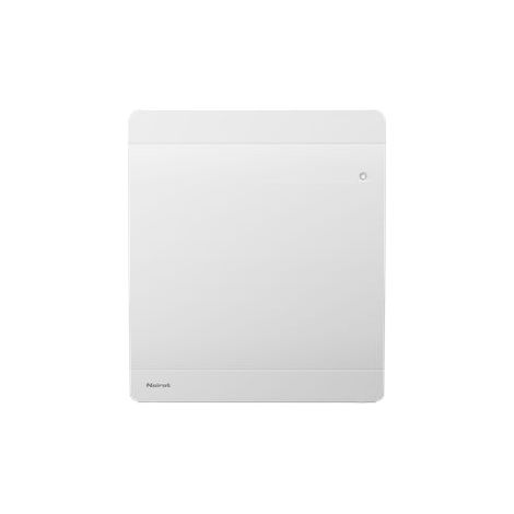 Radiateur à inertie fonte NOIROT Walter II horizontal 1000W blanc connecté (1/4)