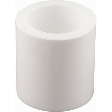 Capuchon de protection en silicone souple blanc, capuchon de tube diamètre intérieur 107,5 mm résistant à la chaleur pour gros tube (1/4)