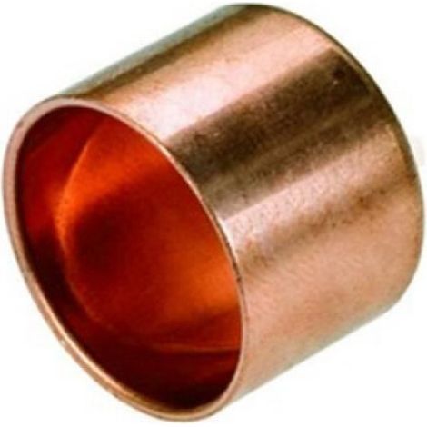 Bouchon Femelle Cuivre - Raccord Pour Tuyau Cuivre 18mm - Pour Installation Eau Chauffage Central - 1 Pièce (1/2)