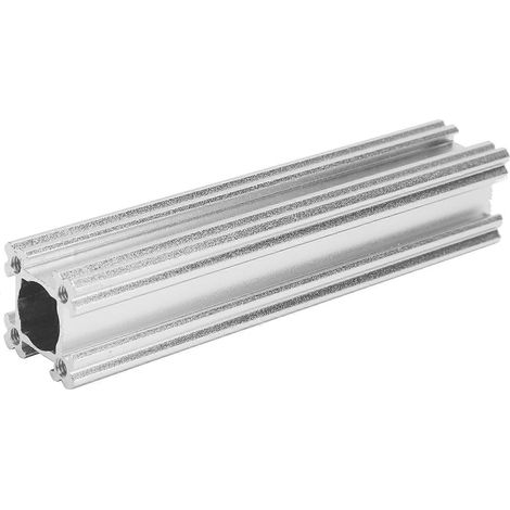 Profilés aluminium TSlot 120 x 24 mm pour accessoires de pièces de robots (réf. 310900240120).