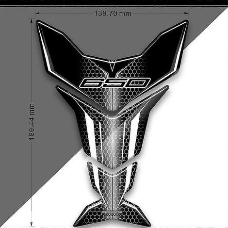 Kit de protection de réservoir, autocollants et emblème pour les genoux, logo et protection de carénage pour Kawasaki Ninja 650 (modèles 2018, 2019, 2020 et 2021) - 6502 (1/5)