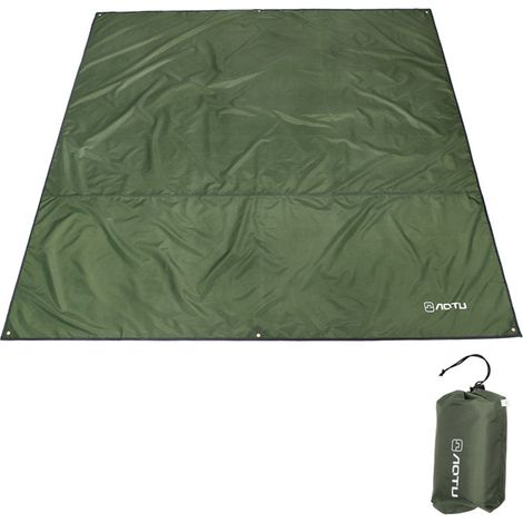 Bâche imperméable pour tente, bâche pour hamac, couverture de pique-nique, protection contre la pluie pour le camping en plein air sur la plage de sable. (1/4)