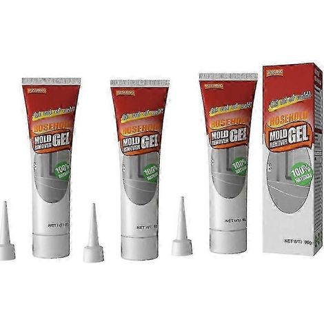 Gel anti-moisissures ménager (1 à 5 unités), grande contenance, élimine efficacement les moisissures et le mildiou, idéal pour la salle de bain, les toilettes, le lave-linge, les joints d'évier et la (1/5)