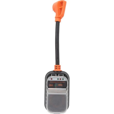 Prises de surtension 30A US 125V 8000J Analyseur de circuit pour camping-car - Protecteur de tension et testeur de prise (1/5)