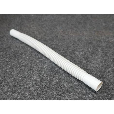 Liaison flexible PVC diamètre 16mm grise L200mm pour raccord de tube IRL 3321 (à l'unité) Hk TUBITECH