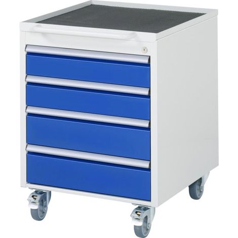 Caisson à roulettes Rau avec 4 tiroirs-L 2x120, 2x150mm (1/5)