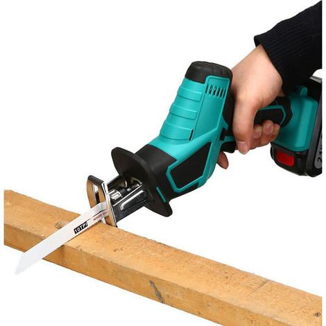 Tronçonneuse à batterie 24V – 4 pouces – Moteur en cuivre pur – Poids léger 1 kg – Coupe nette pour bois dur (1/5)