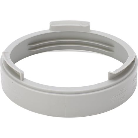 Raccord pour tuyau d'évacuation de climatiseur portable – Diamètre de 5,9 pouces – Matériau ABS – Compatible avec les tuyaux à filetage horaire et antihoraire