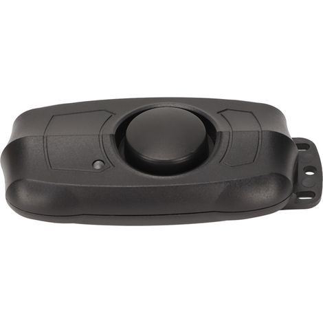 Alarme vélo sans fil étanche IP55, antivol, 113 dB, rechargeable, avec télécommande, noire. (1/4)