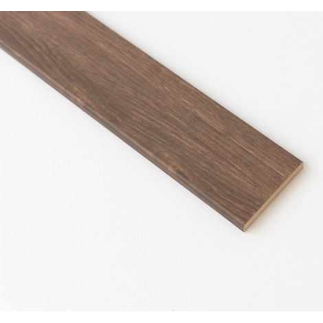 COPRIFILO 70X10 MM MDF 240 CM NOCE SCURO R6- 10,0 pz
