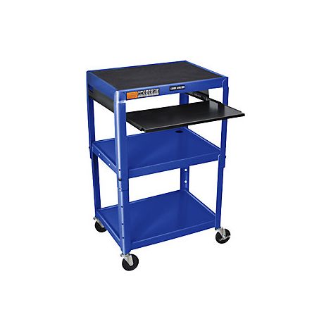 kaiserkraft  Carrello in metallo  portata 135 kg  3 ripiani 
