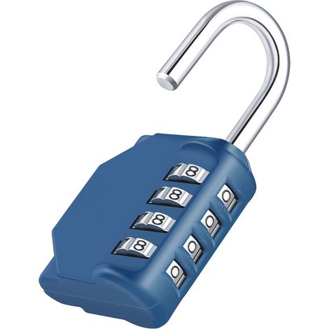 Cadenas à combinaison numérique, cadenas à code numérique pour casiers de salle de sport, boîtes à outils, cadenas résistant aux intempéries pour portes, abris de jardin (1/5)