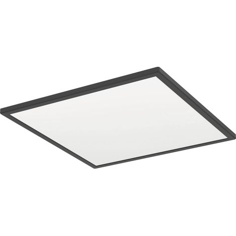 Eglo LED Deckenleuchte Rovito schwarz 50 x 50 cm warmweiß-kaltweiß (1/2)