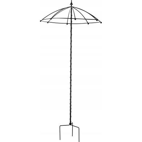 KADAX Rosenbogen aus pulverbeschichtetem Stahl, Schirm Design, Torbogen, Gartenbogen, Kletterpflanze (1/5)