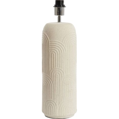 Light & Living - tischlampe - Diego - beige - keramik - einzelne