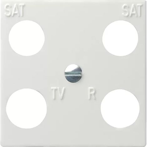 Abdeckplatte Gira 025803 traditionelles Design 4 Steckdosen (1/2)