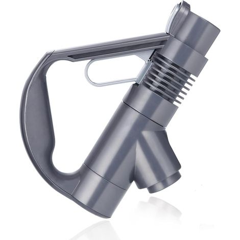 Poignée plastique compatible Dyson DC19 DC23 DC26 DC29 DC32 DC36 DC37 gris titane (1/5)