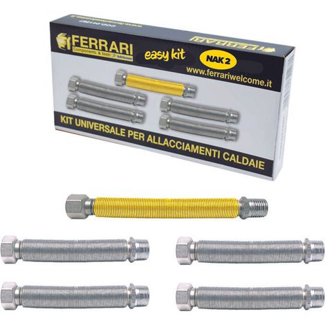 Easy kit nak2 - allacciamento per caldaie easy kit nak2 allac.caldaie 1/2"x400 pz.1 031402 pz.2 071327 pz.2 071330